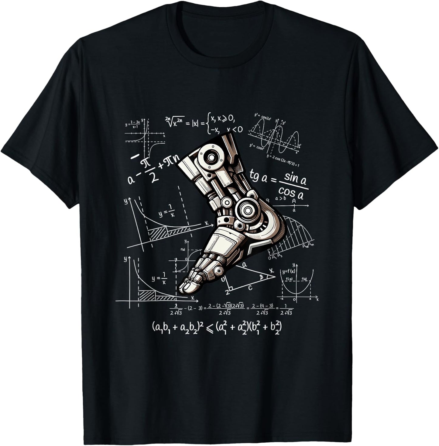 AI Robotics Engineer Techie , Small, Black T-Shirt - T-Shirt | Black