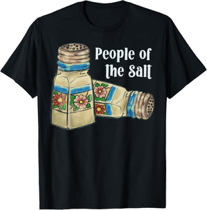 POTS Syndrome People Of The Salt Funny Chronic Illness T-Shirt - T-Shirt | Black