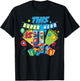 Marvel Avengers Birthday This Super Hero Is 4 T-Shirt - T-Shirt | Black