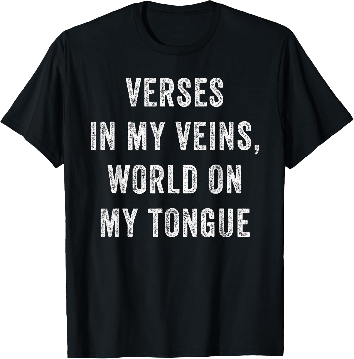 Poetry Enthusiast Literature Slam Poet Men Women Writer T-Shirt - T-Shirt | Black