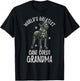 World's Greatest Cane Corso Grandma Funny Dog Mastiff Lover Men Women T-Shirt - T-Shirt | Black