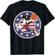 Disney Mickey and Friends Mickey Basketball USA Small T-Shirt - T-Shirt | Black