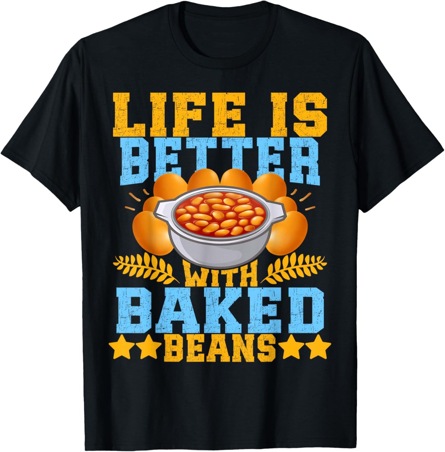 Baked Beans Meme T-Shirt - T-Shirt | Black