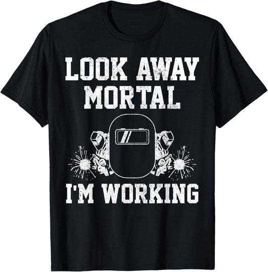 Welder Saying Funny Welding Locksmith Funny Gift T-Shirt - T-Shirt | Black