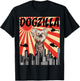 Funny Retro Japanese Dogzilla Chinese Crested T-Shirt - T-Shirt | Black