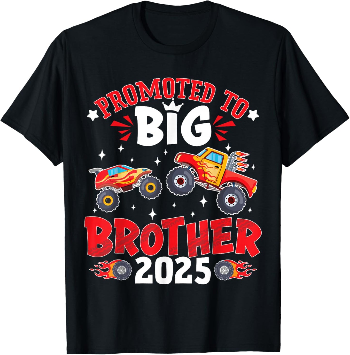Big Brother 2025 Monster Truck T-Shirt - T-Shirt | Black