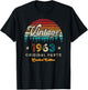 Vintage 1963 Birthday 62 Years Old Limited Edition T-Shirt - T-Shirt | Black