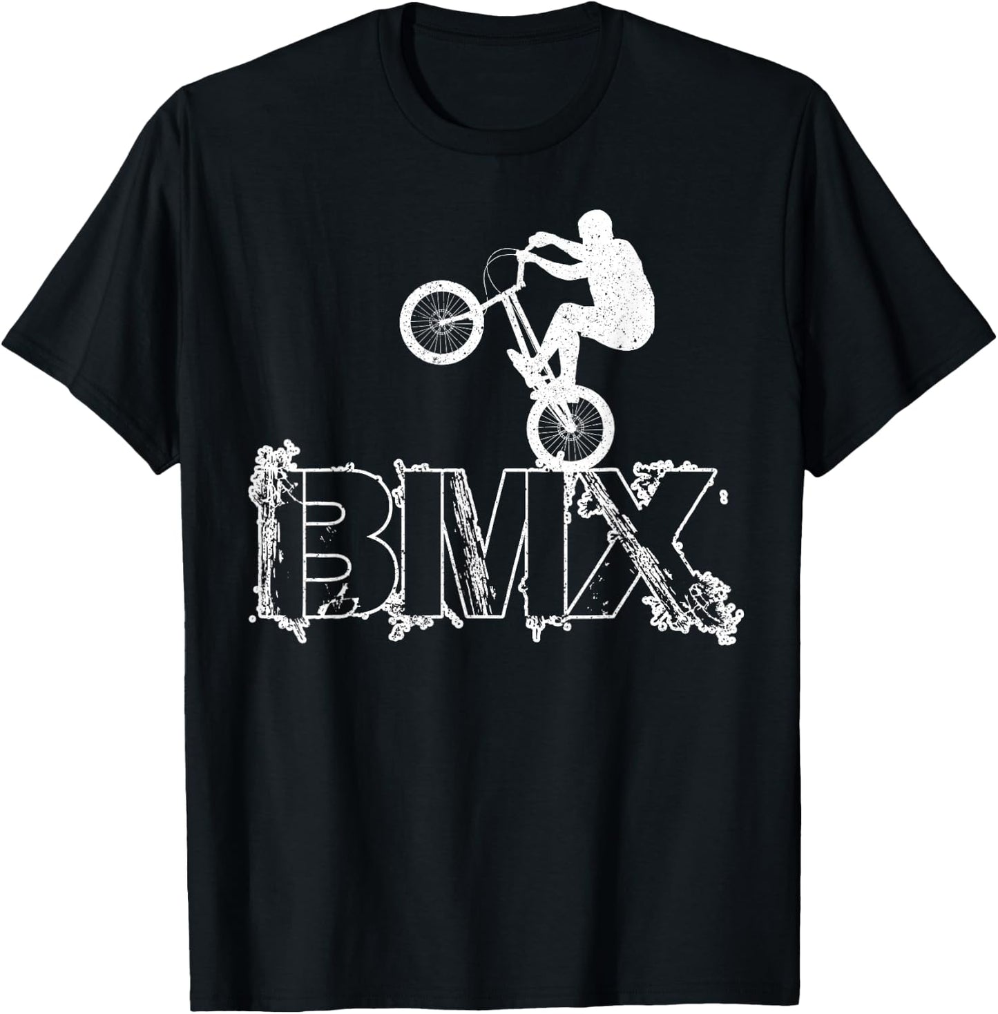 BMX Kids Boys Girls T-Shirt - T-Shirt | Black