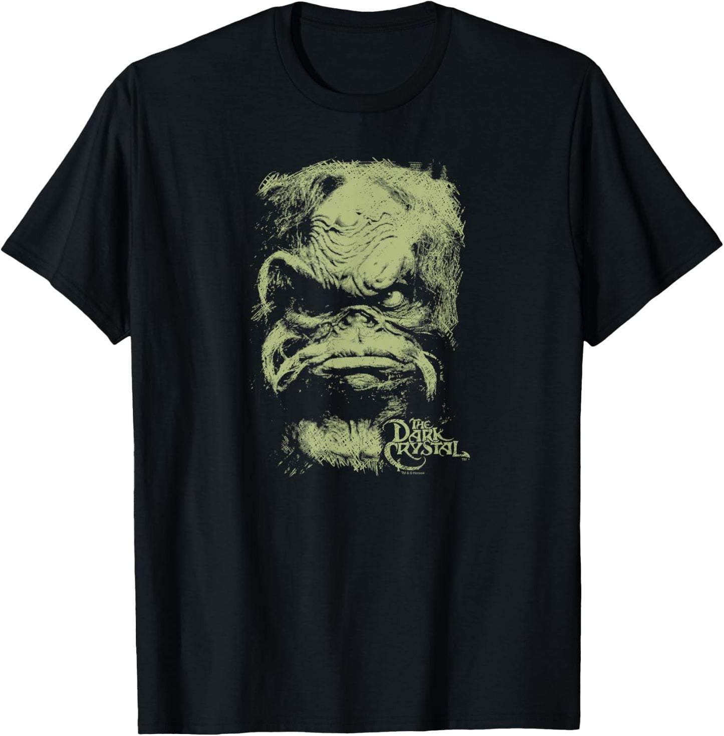 The Dark Crystal - Black, -Adults, Small, Short Sleeve, Classic Fit T-Shirt - T-Shirt | Black