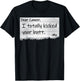 Dear Cancer I Totally Kicked Your Butt Funny Survivor T-Shirt - T-Shirt | Black