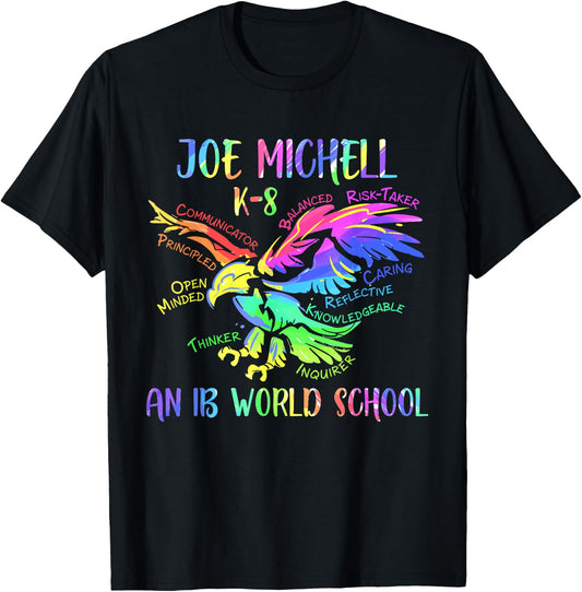 Joe Michell School Rainbow Eagle 2020 T-Shirt - T-Shirt | Black