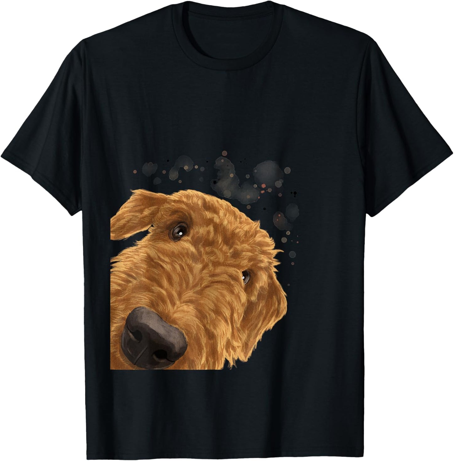 Funny Dog Airedale Terrier Men Women Kids T-Shirt - T-Shirt | Black