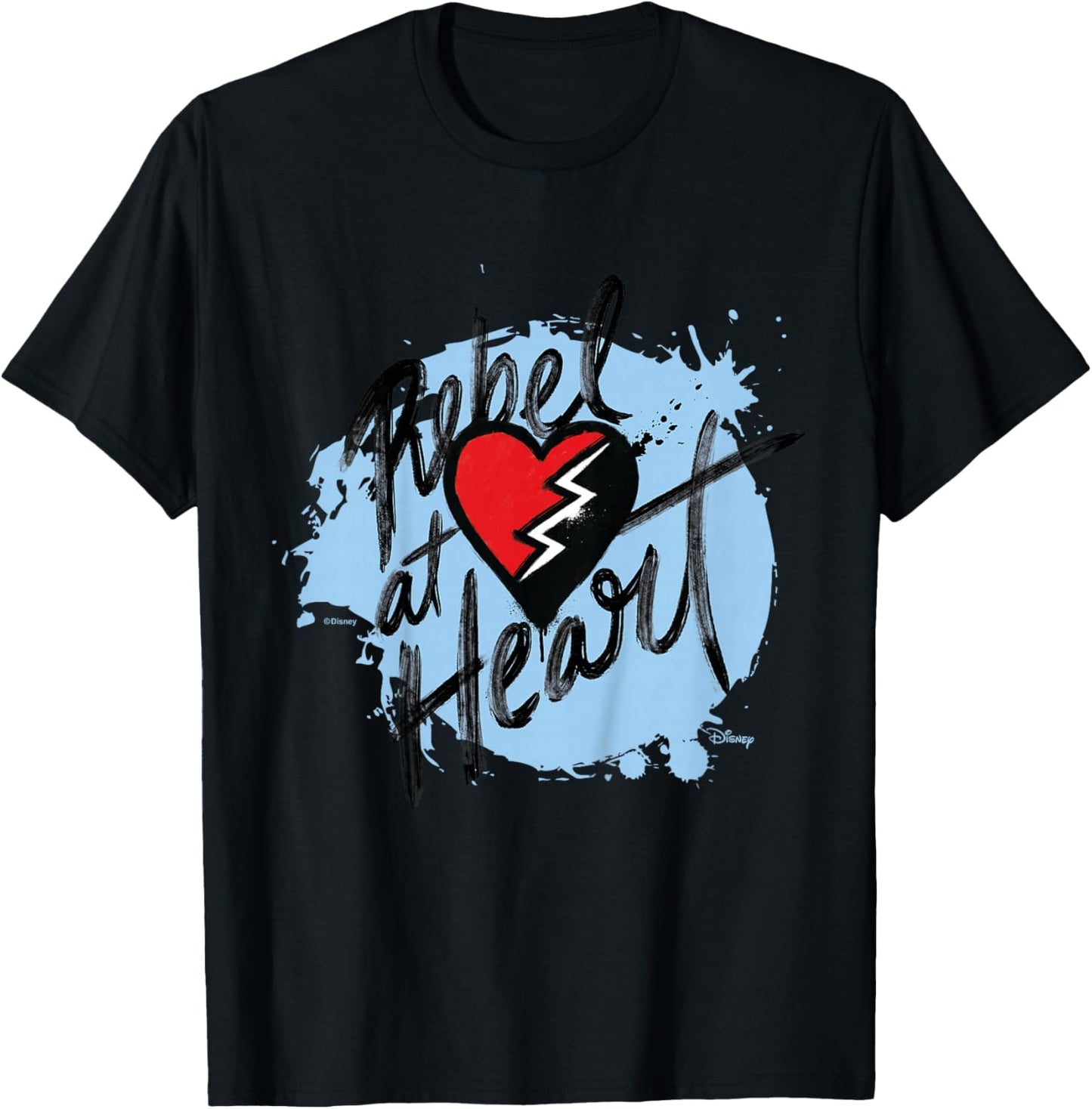 Kids Descendants 4 - The Rise of Red Rebel at Heart T-Shirt - T-Shirt | Black