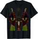 Egyptian God Shu Kemetic Egypt Kemet African Gift T-Shirt - T-Shirt | Black