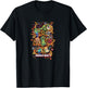 Minecraft Group Shot Funtage Arrow Composition T-Shirt - T-Shirt | Black