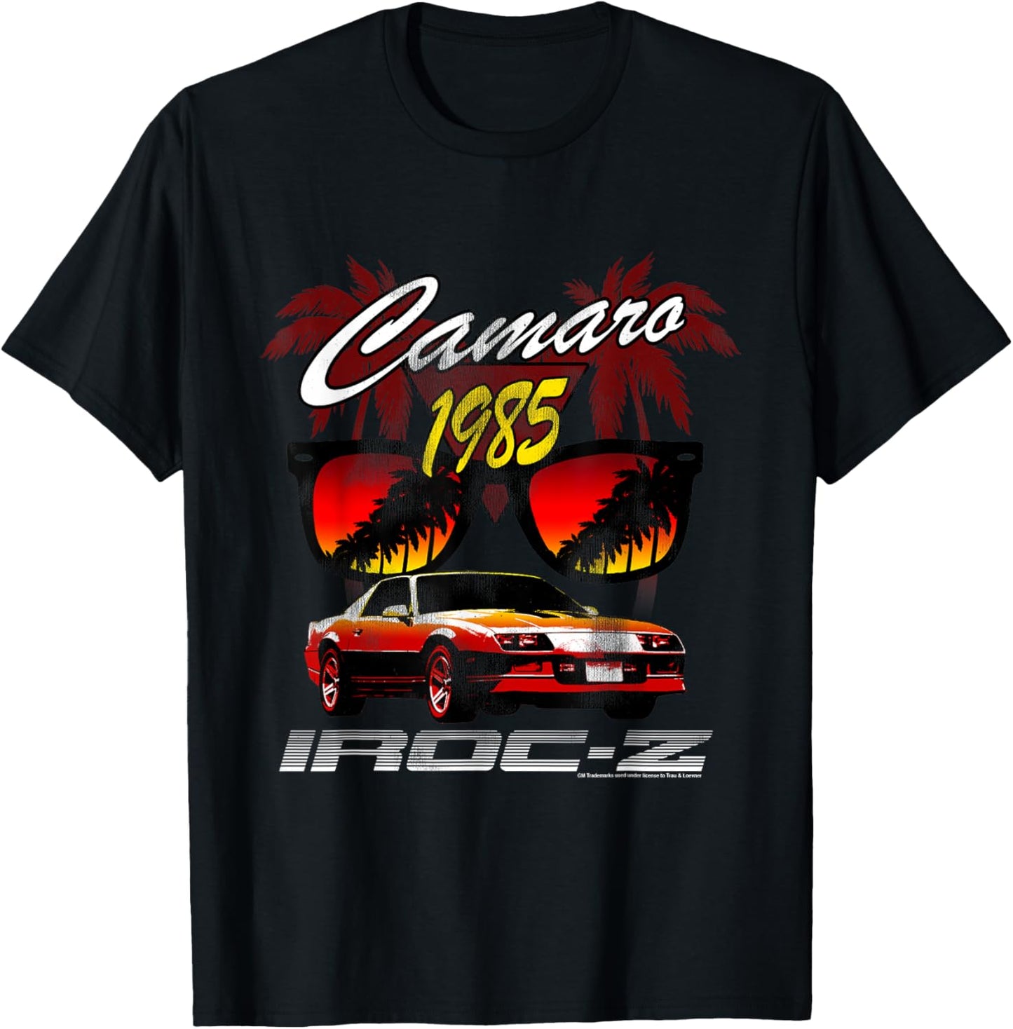 Chevrolet Camaro IROC-Z 1985 | #29948 T-Shirt - T-Shirt | Black