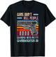 Guns Don't Kill People Grandpa With Pretty Granddaughters Do T-Shirt - T-Shirt | Black