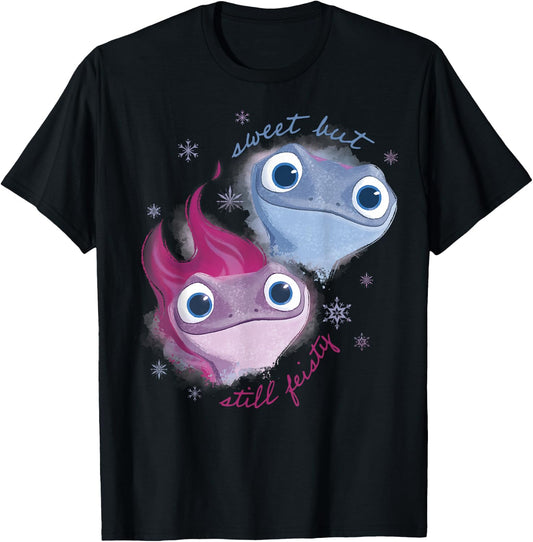Disney Frozen 2 Bruni Sweet Still Feisty T-Shirt - T-Shirt | Black