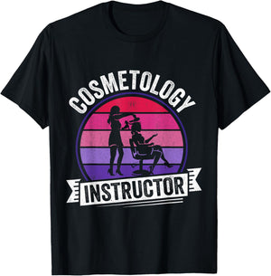 Cosmetology Instructor T-Shirt - T-Shirt | Black