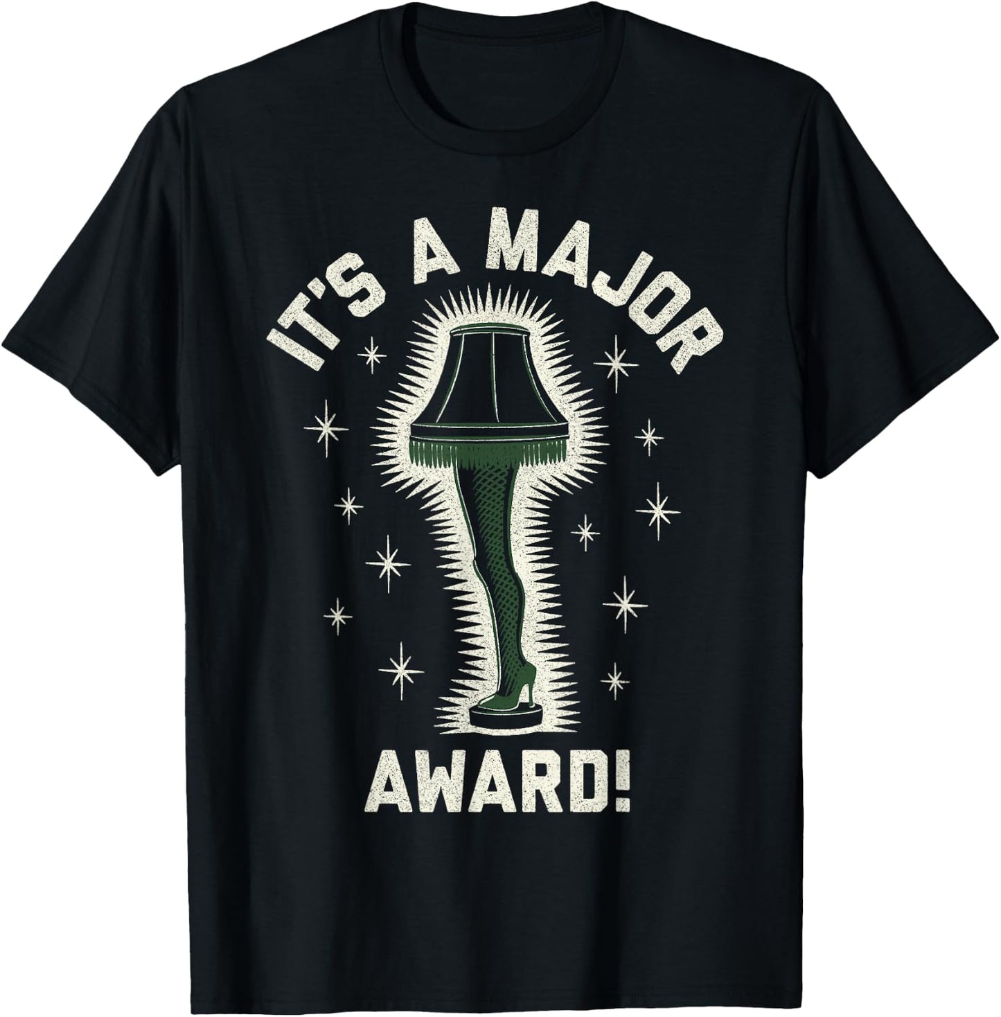 A Christmas Story It's A Major Award T-Shirt - T-Shirt | Black