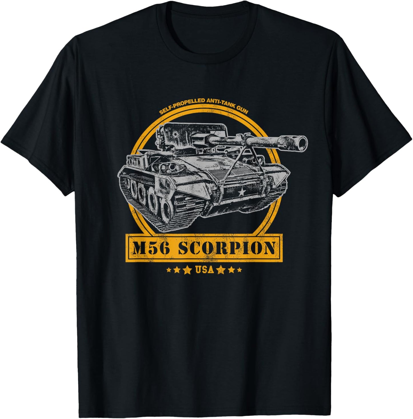 M56 Scorpion SPG T-Shirt - T-Shirt | Black