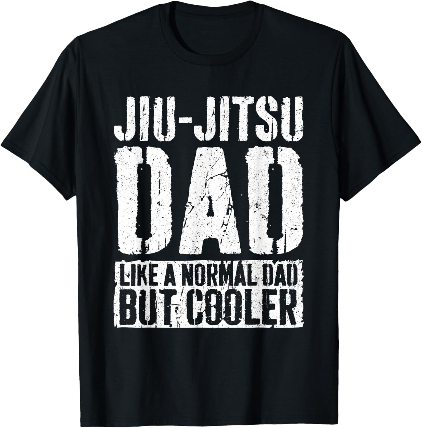 Jiu-Jitsu Dad Shirt Men Fathers Day Jiu Jitsu Dad T-Shirt - T-Shirt | Black