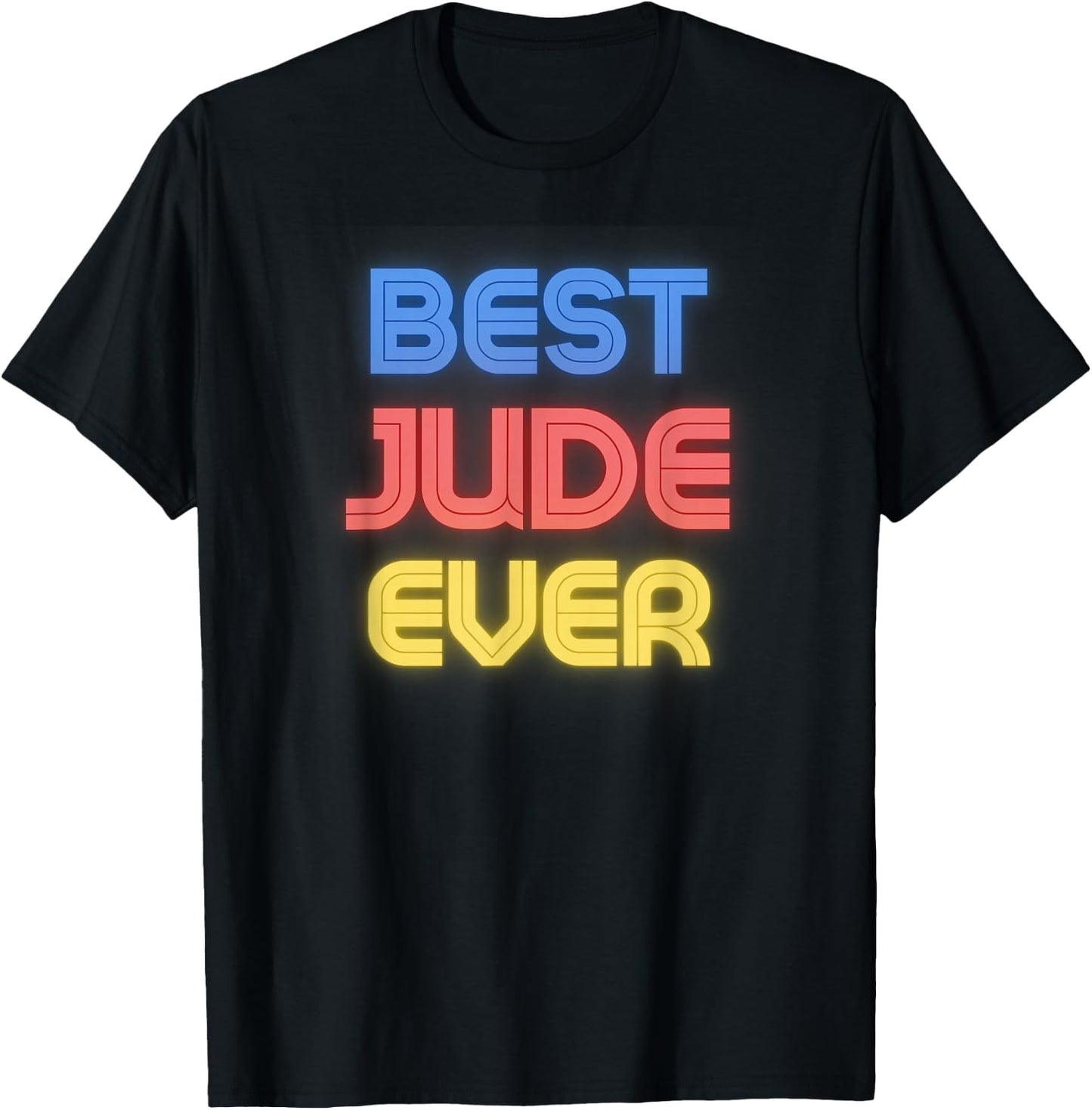 Best Jude Ever - Funny Jude Name Jude T-Shirt - T-Shirt | Black
