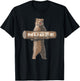 Awesome Nurse Funny Saying | Fun Nursing Appreciation T-Shirt - T-Shirt | Black