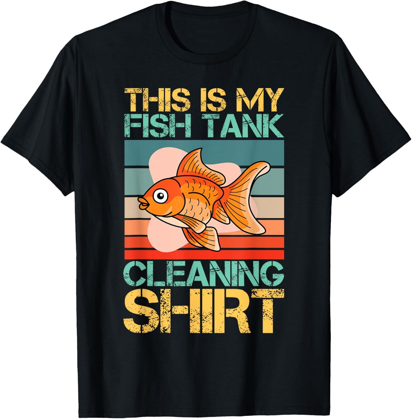 This Is My Fish Tank Cleaning Shirt Aquarium Fish Tank T-Shirt - T-Shirt | Black