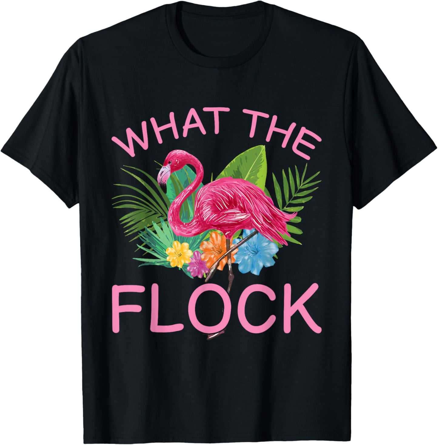 What the Flock T-Shirt - T-Shirt | Black