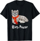 Magic Snow Leopard, Harry Pawter Funny T-Shirt - T-Shirt | Black