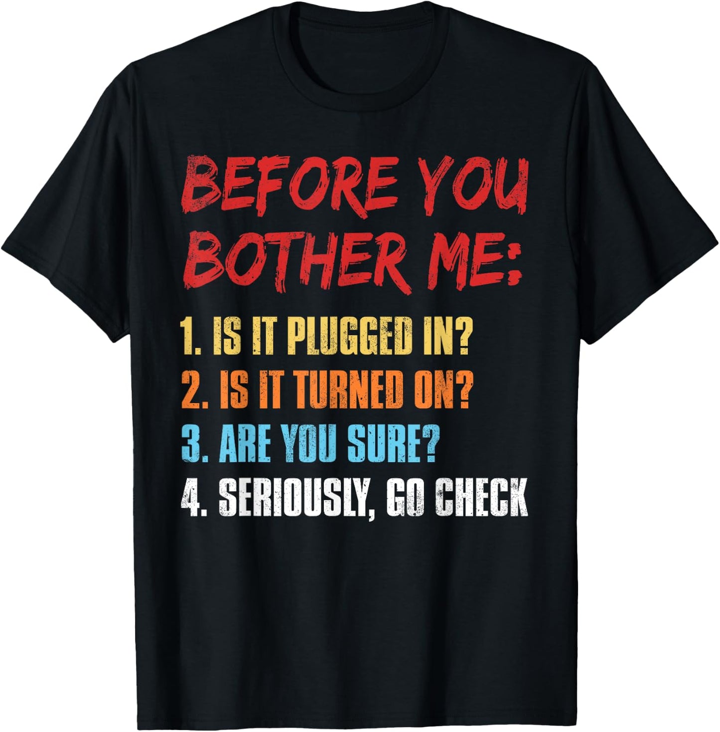 IT Funny Computer Information Technology T-Shirt - T-Shirt | Black