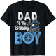 Dad of the Birthday Boy Dirt Bike B-day motocross Party T-Shirt - T-Shirt | Black