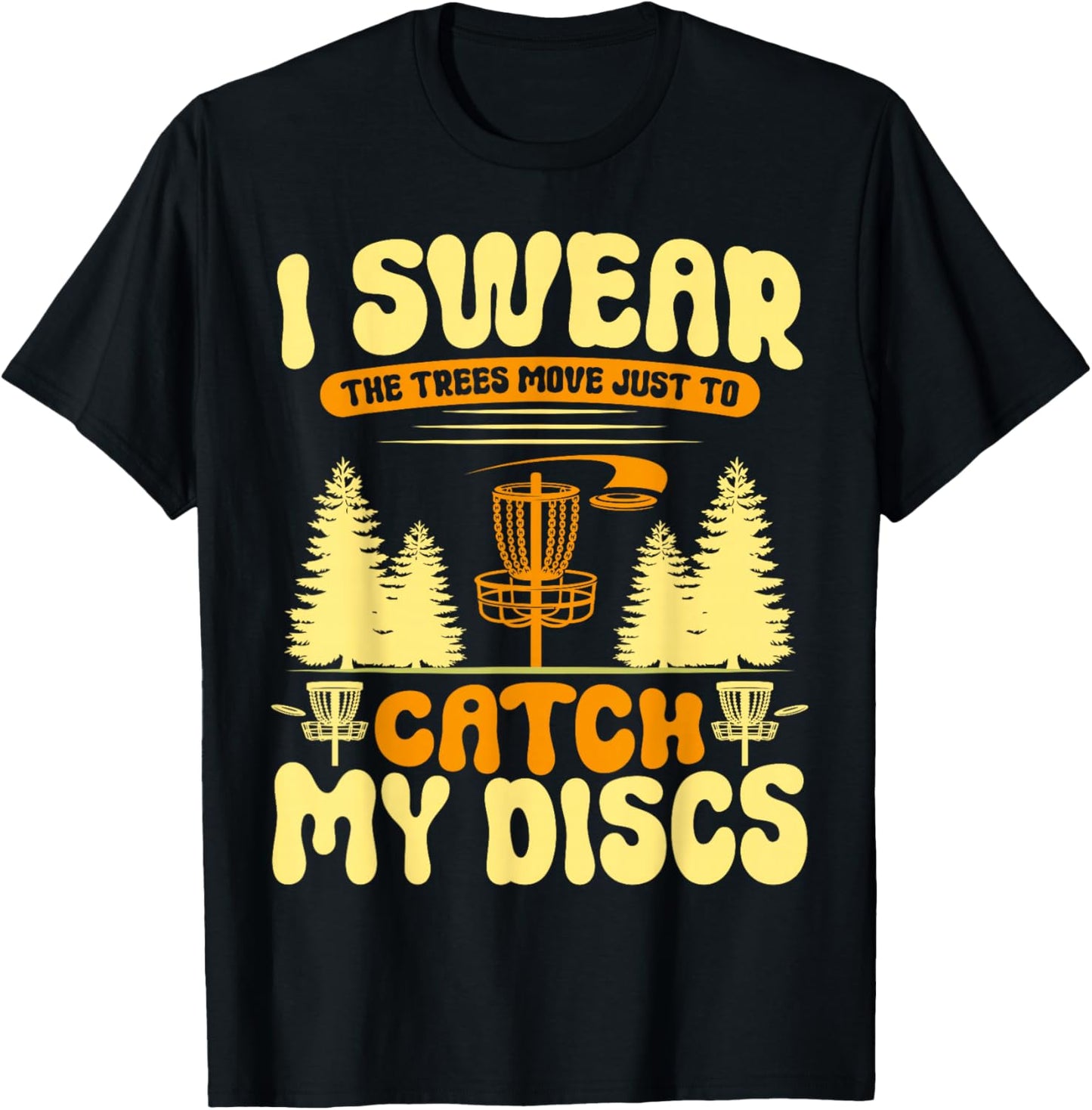 Disc Golf Player Funny T-Shirt - T-Shirt | Black