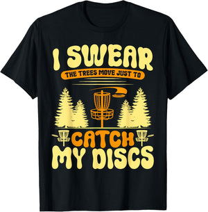 Disc Golf Player Funny T-Shirt - T-Shirt | Black