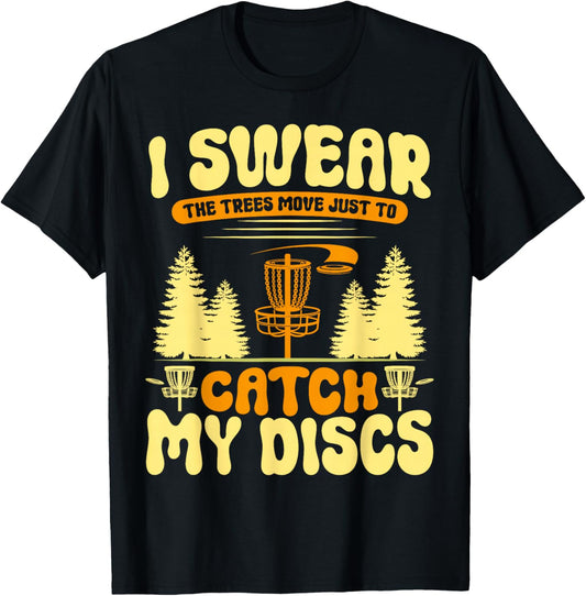 Disc Golf Player Funny T-Shirt - T-Shirt | Black