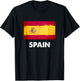Spain Flag Jersey | Spaniard T-Shirt - T-Shirt | Black