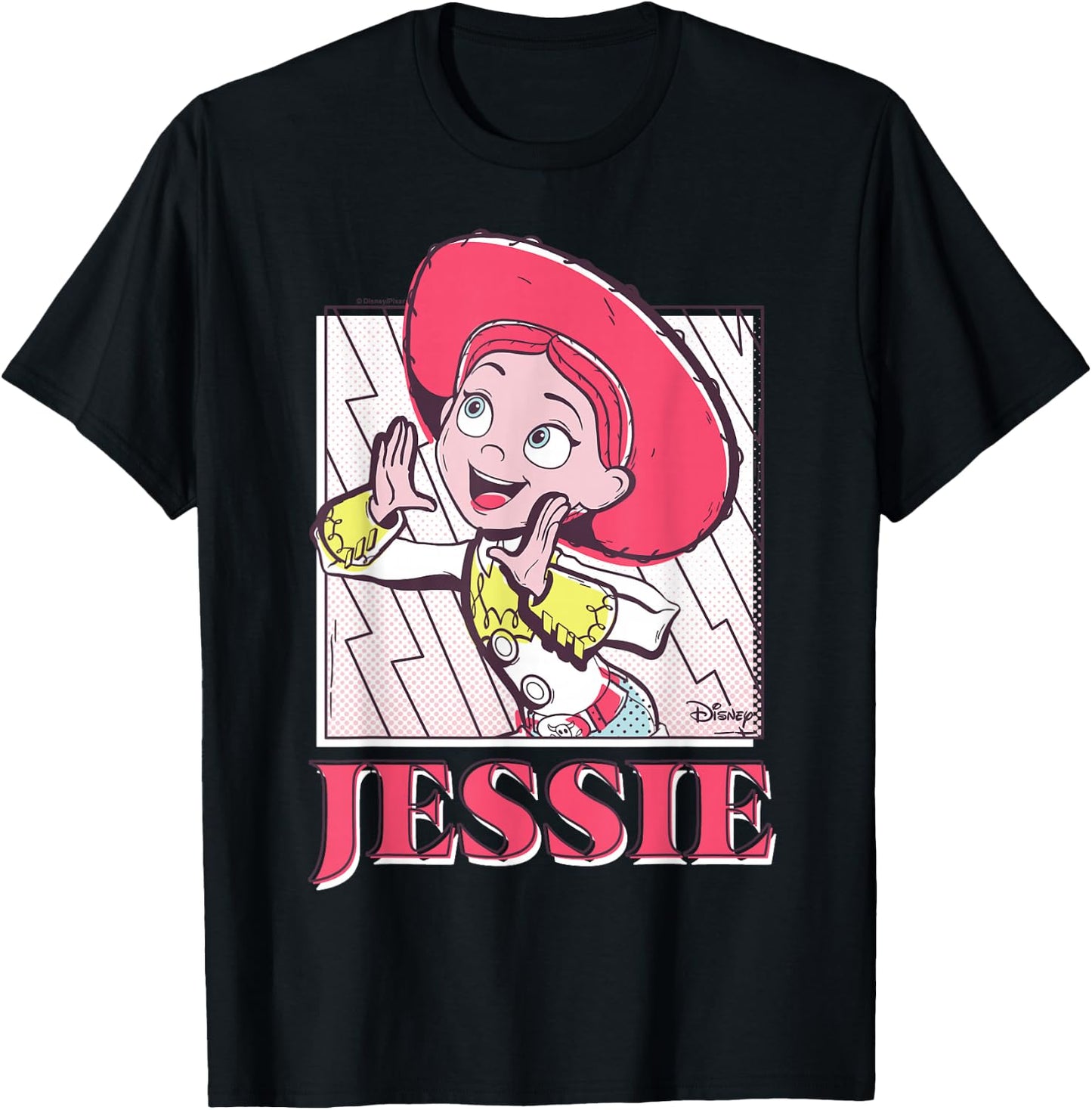 Toy Story - Jessie Sunny Side Up T-Shirt - T-Shirt | Black