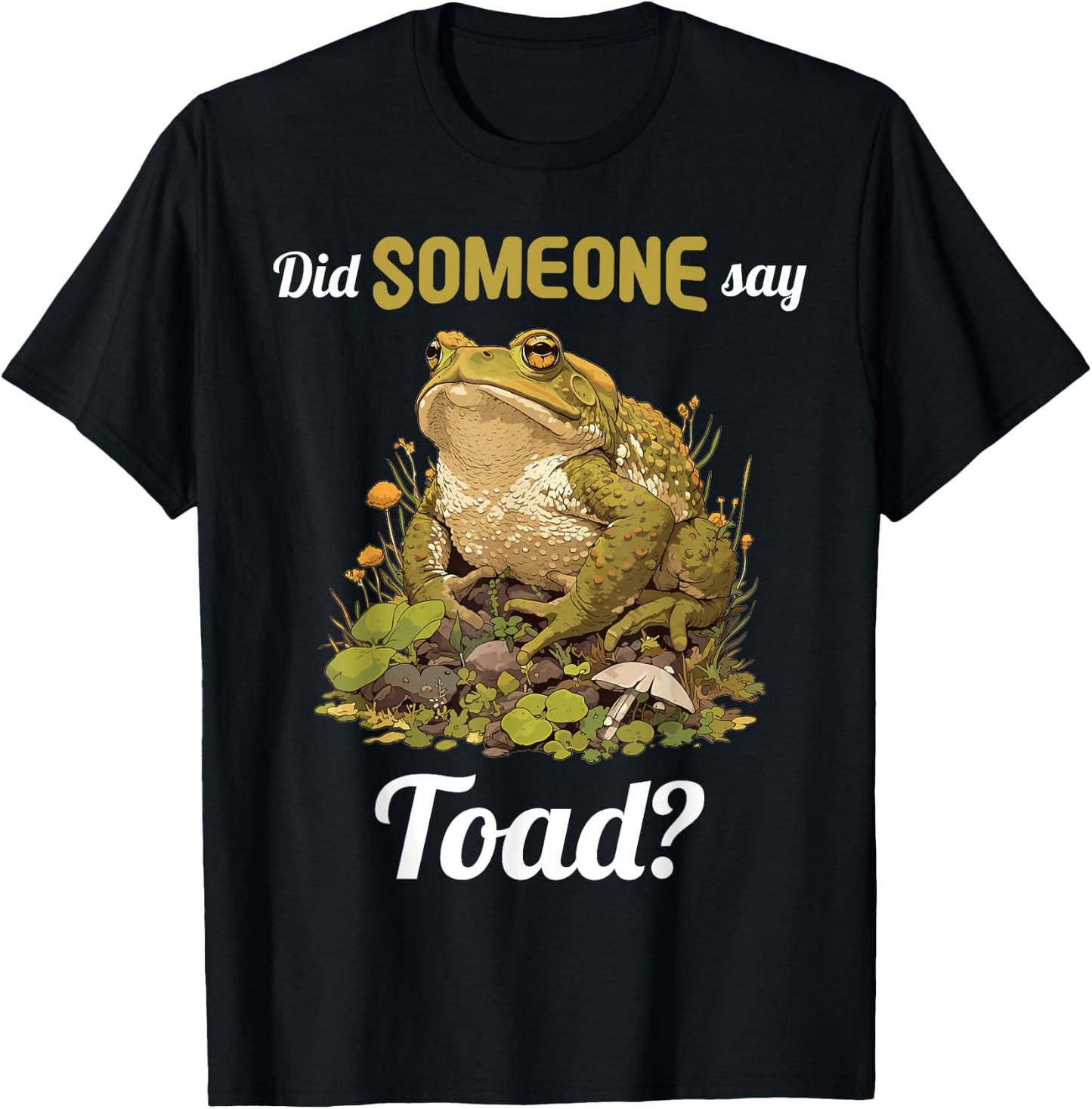 Toads Lovers Toad T-Shirt - T-Shirt | Black