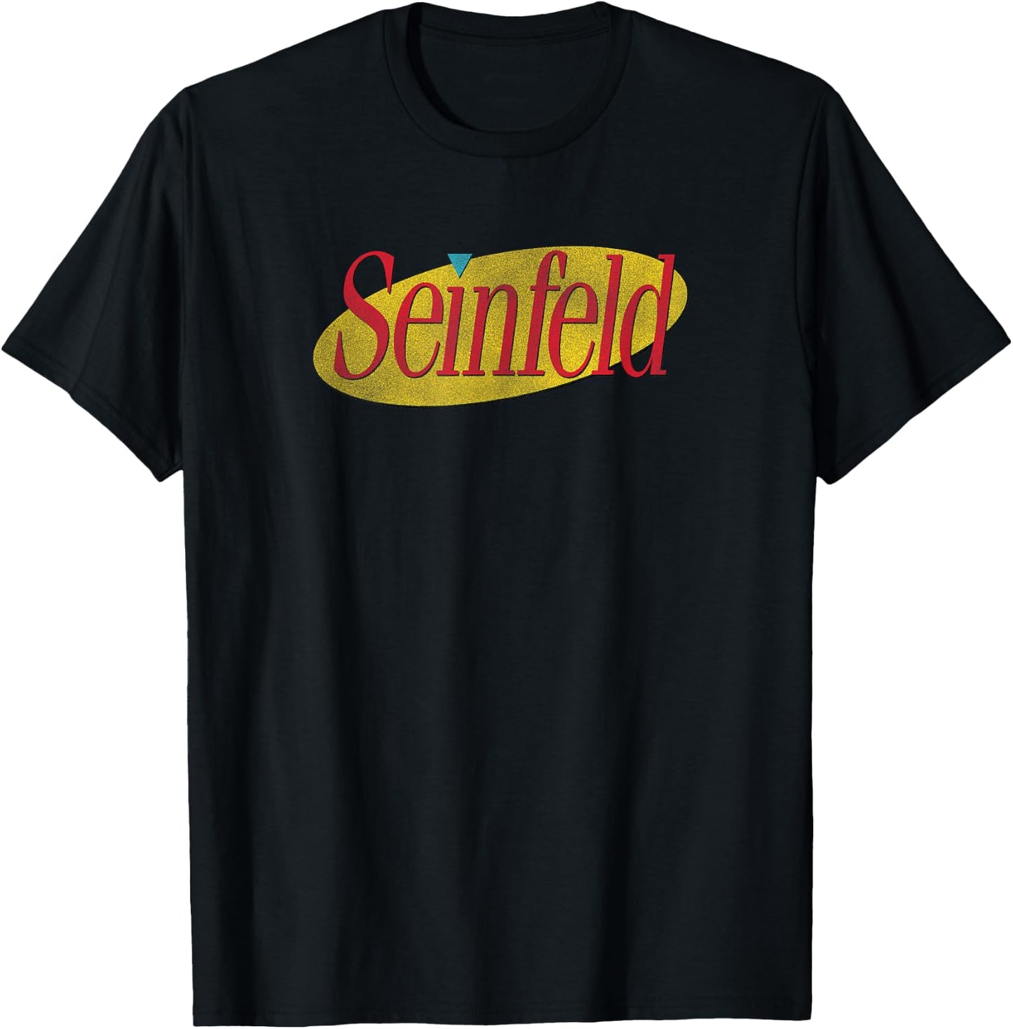 Seinfeld Colorful Original Logo T-Shirt - T-Shirt | Black