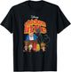 Disney Chicken Little Characters Retro Small T-Shirt - T-Shirt | Black