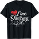 Line Dancing Line Dance T-Shirt - T-Shirt | Black