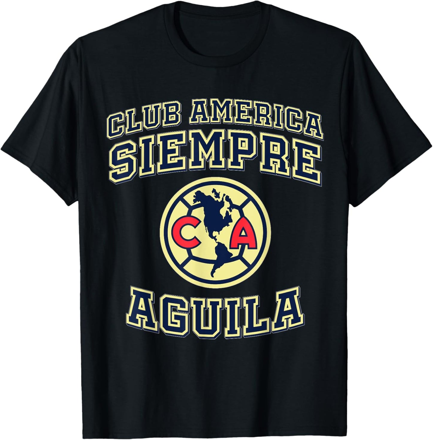 Club America - Score Big with Our Exclusive Collection T-Shirt - T-Shirt | Black
