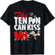 The Ten Pin Can Kiss My Ass Donkey Bowling T-Shirt - T-Shirt | Black