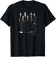 The Beatles The Fab Four T-Shirt - T-Shirt | Black