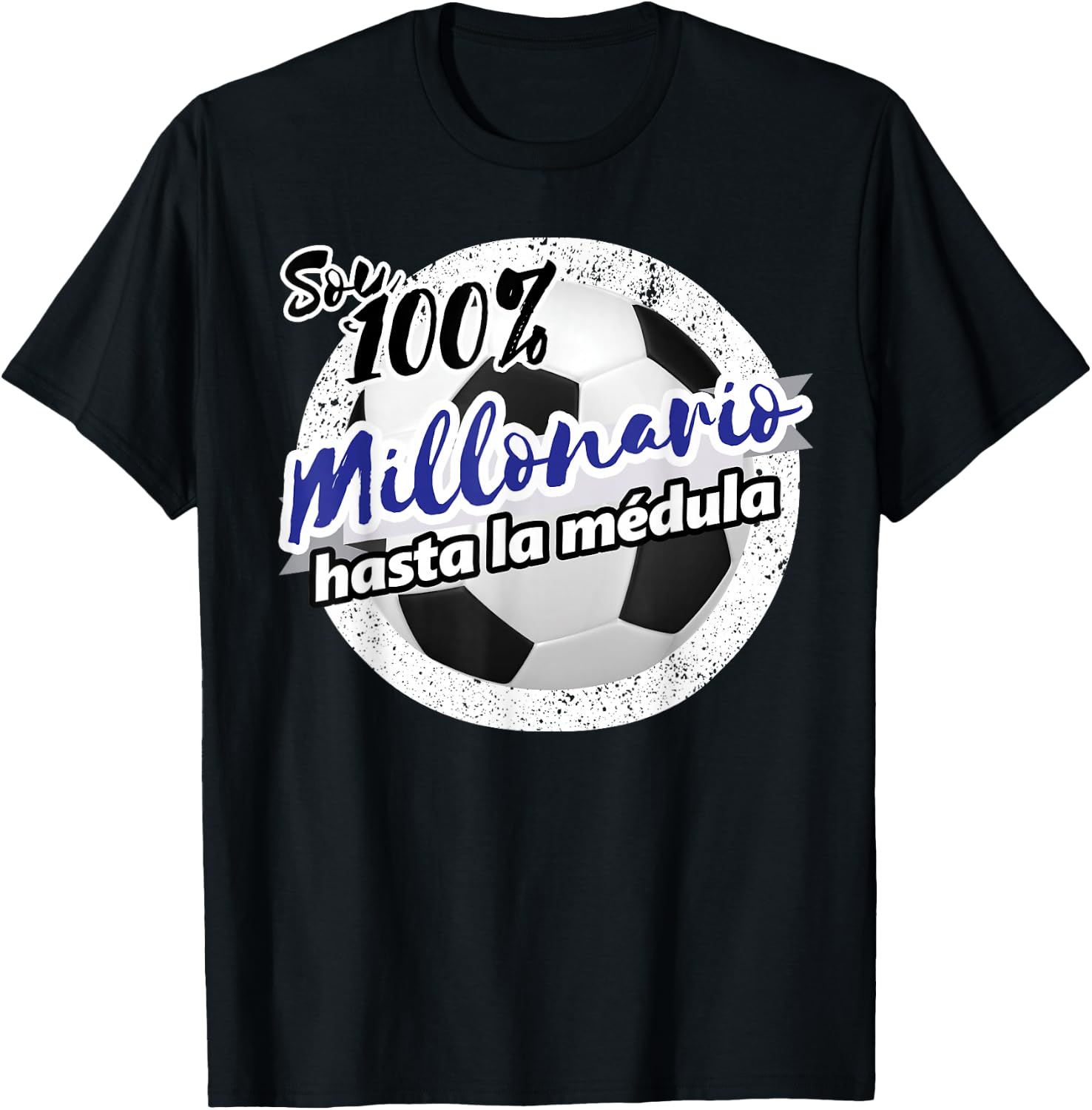 Millonario albiazul Colombian Colombia Futbol Cool T-Shirt - T-Shirt | Black