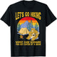 Let's Go Hiking Worst Case Scenario You Get Eaten By A Bear T-Shirt - T-Shirt | Black