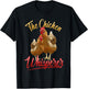 The Chicken Whisperer T Shirt Funny Chicken Lover Farming T-Shirt - T-Shirt | Black