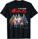 Manga Gatchaman Logo Alter Ego Line-Up T-Shirt - T-Shirt | Black