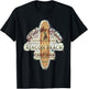 Rincon Beach Surfing Distressed Vintage Retro Surfboard Men Women Girls Kids T-Shirt - T-Shirt | Black